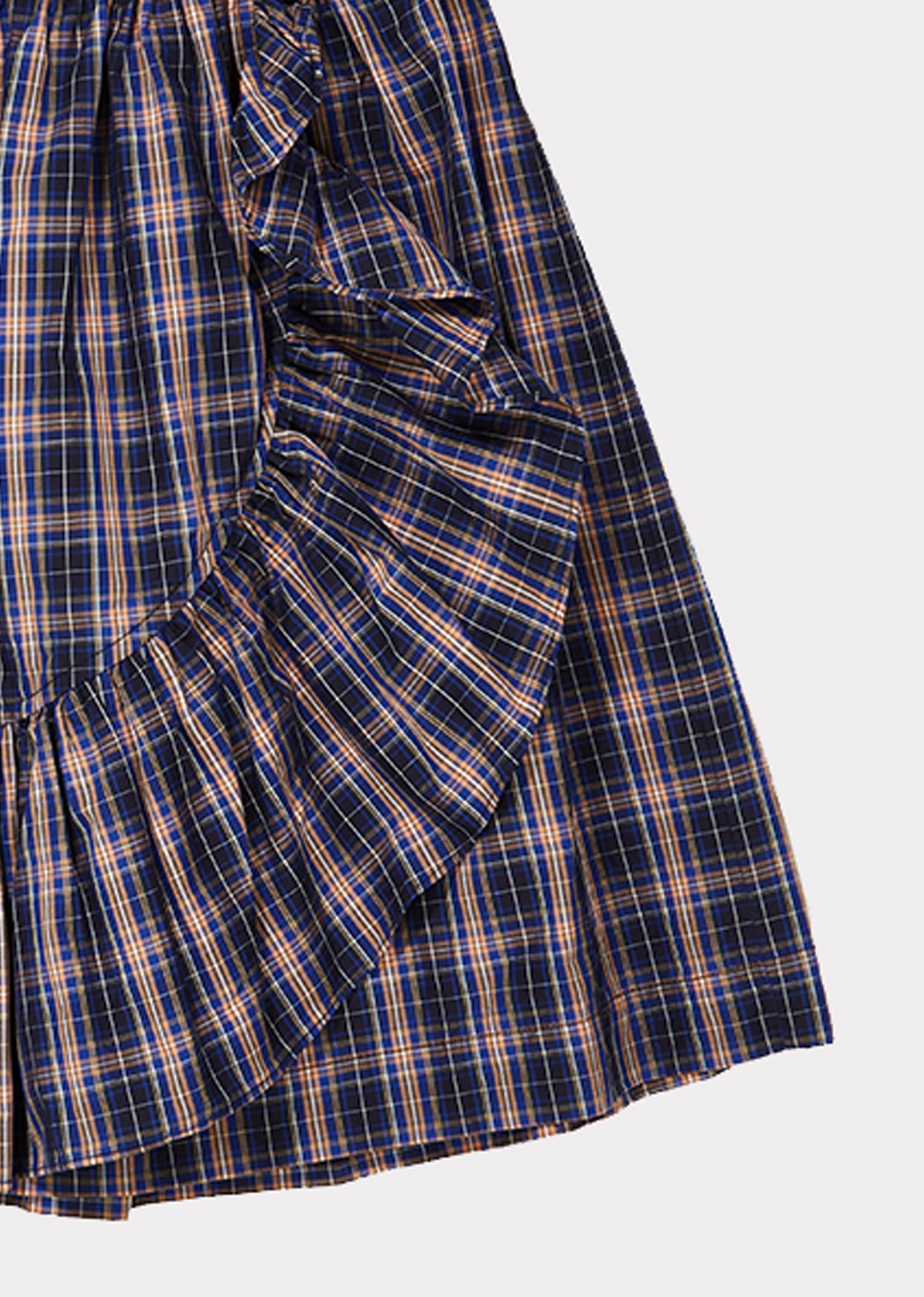 COMANA SKIRT, NAVY CHECK - Cemarose Children's Fashion Boutique