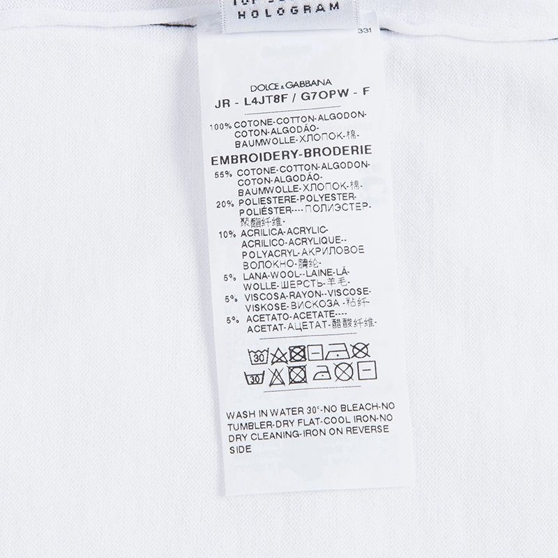 Boys White Cotton T-shirt - Cemarose Children's Fashion Boutique