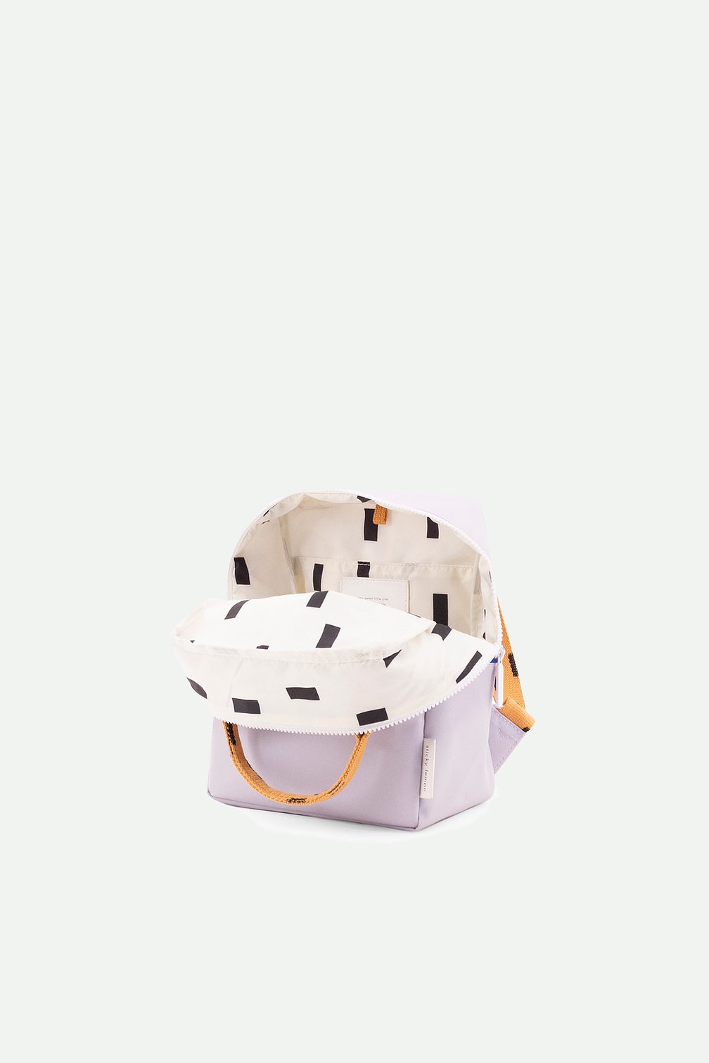 (Small backpack) sprinkles - Sticky Lemon -lavender + apricot orange - Cémarose Canada