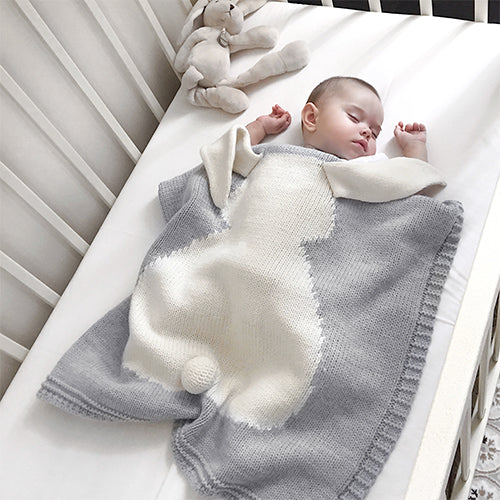 Bunny blanket gray-Cotton - Cemarose Children's Fashion Boutique