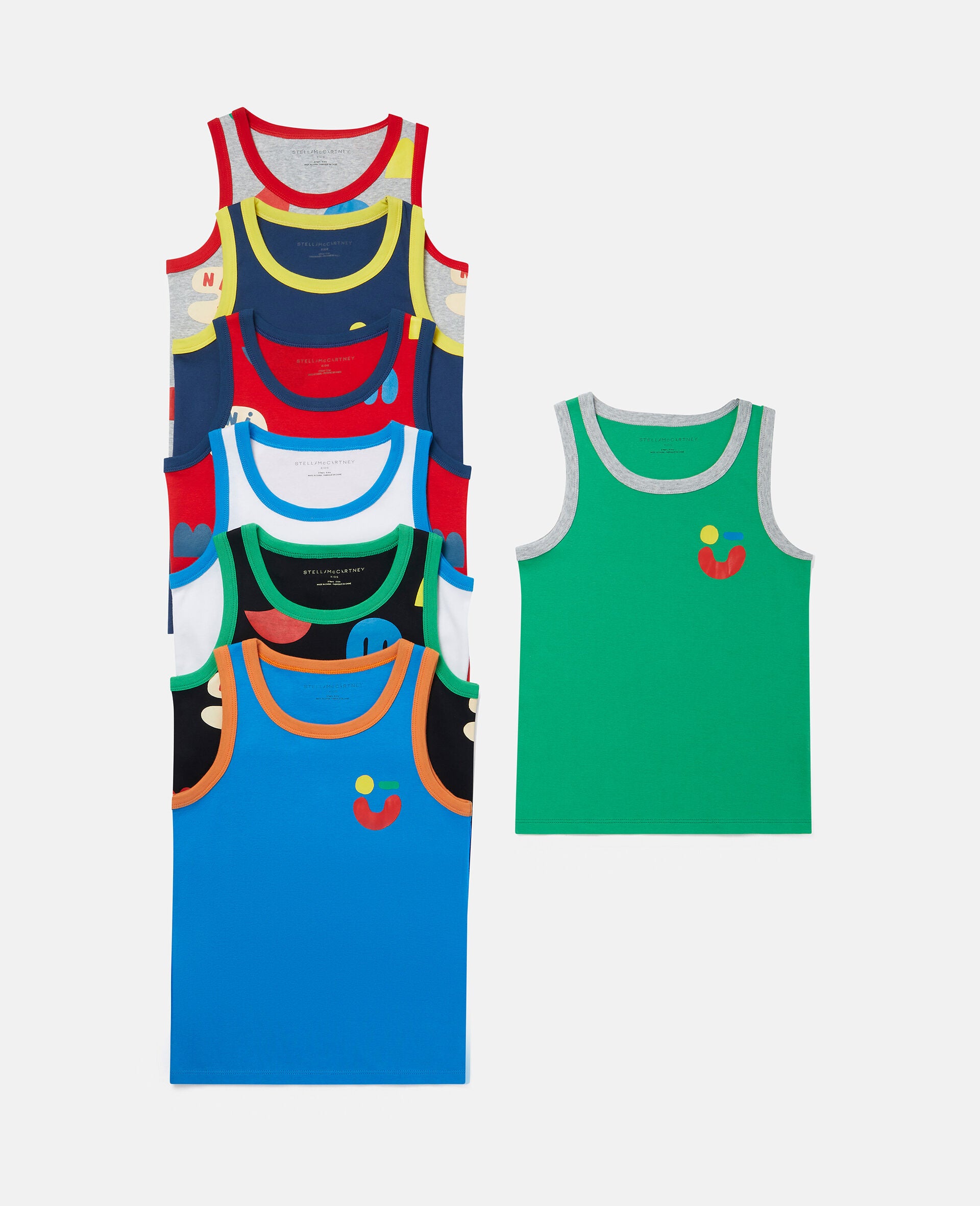 BOY SHAPES TANK TOP SET - MULTI