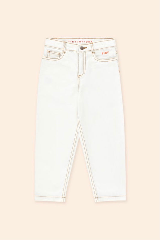 TINY BAGGY JEANS off-white - Cémarose Canada