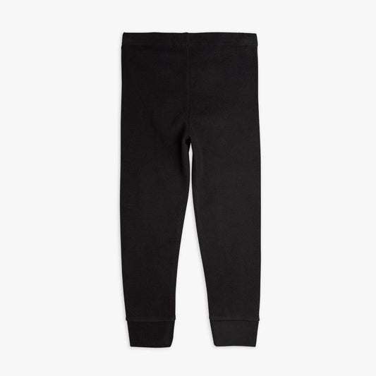 Microfleece trousers,Black