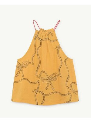 MANDRILL KIDS TOP, YELLOW ROPES - Cemarose Children's Fashion Boutique