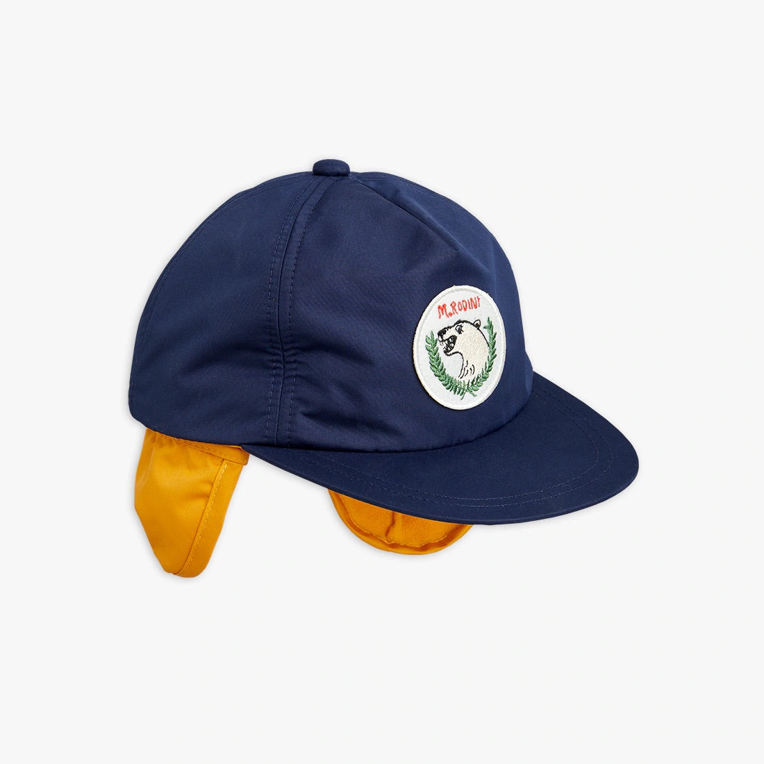 Polar bear padded cap,Navy