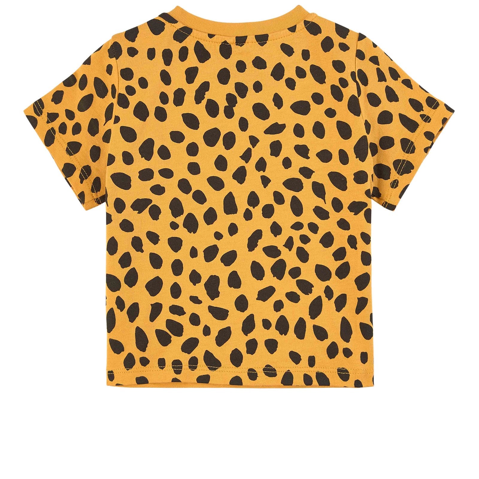BABY BOY SS CAT FACE TEE,ORANGE - Cémarose Canada