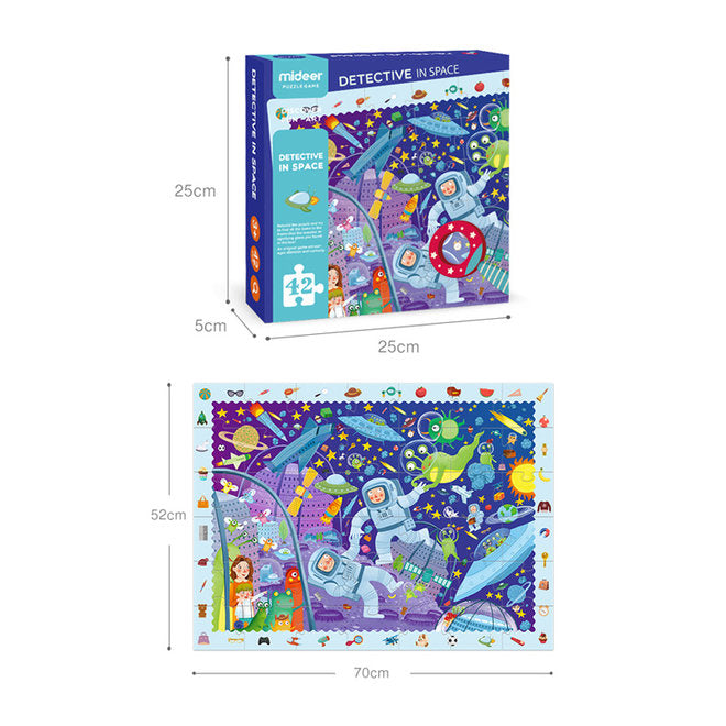 Detective in Space Puzzle 42 pcs