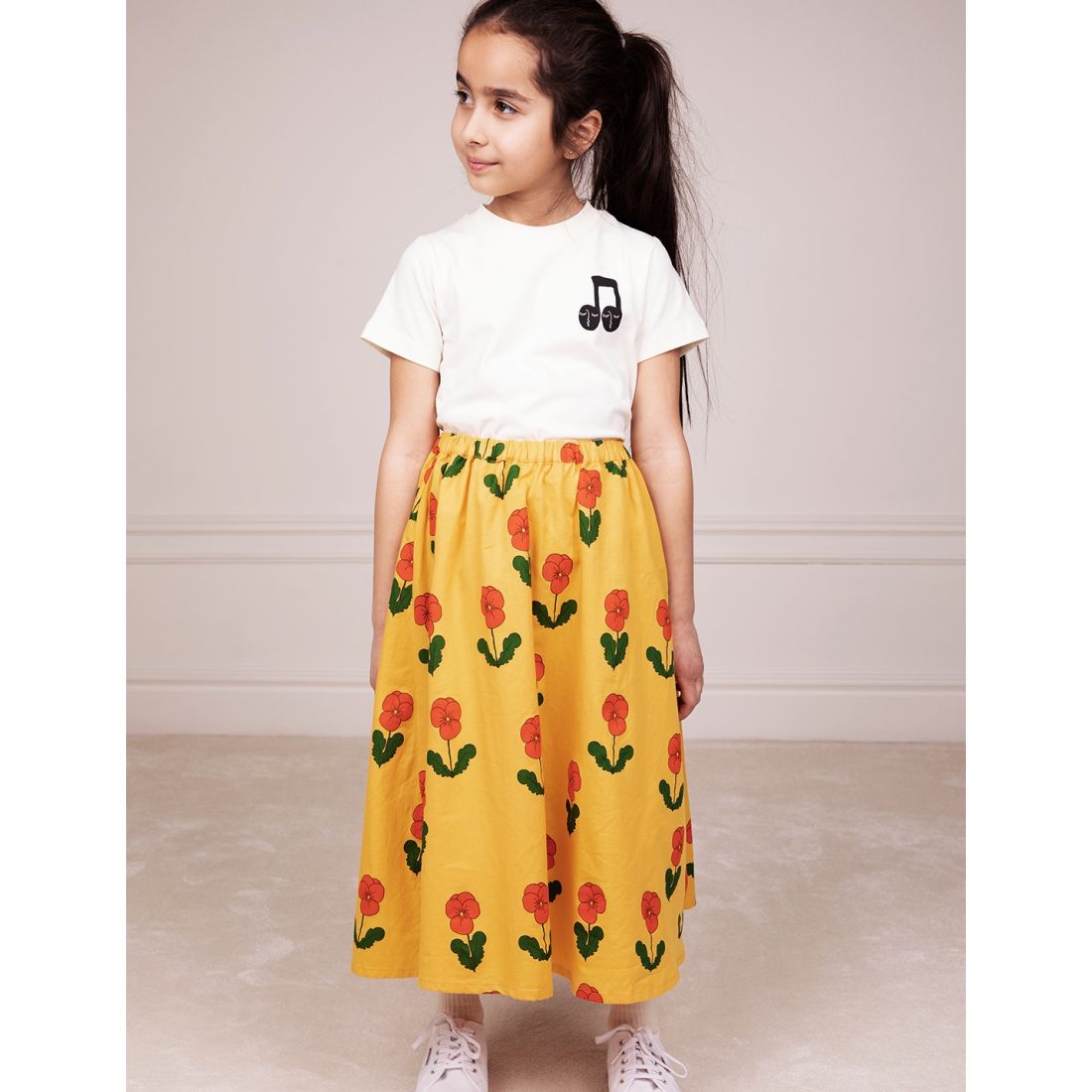 Violas long skirt,Yellow - Cémarose Canada