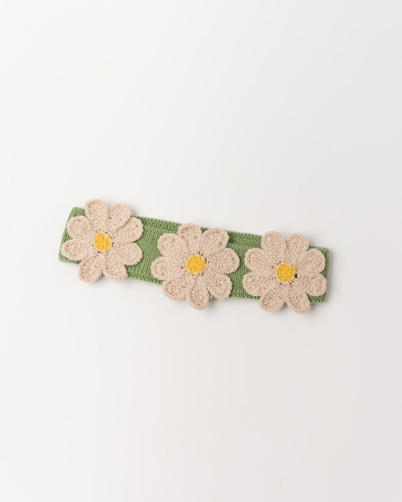 Flower Headband-Eggshell/Dandelion