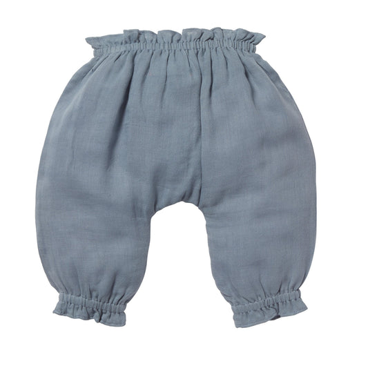 ASTHER BABY PANTS, BLUE STORM - Cemarose Children's Fashion Boutique