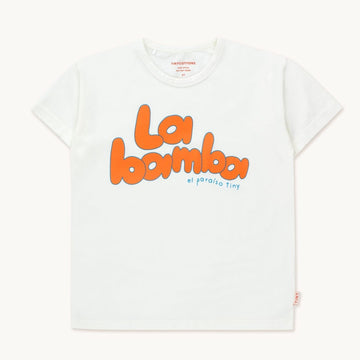 LA BAMBA TEE *off-white/tangerine*