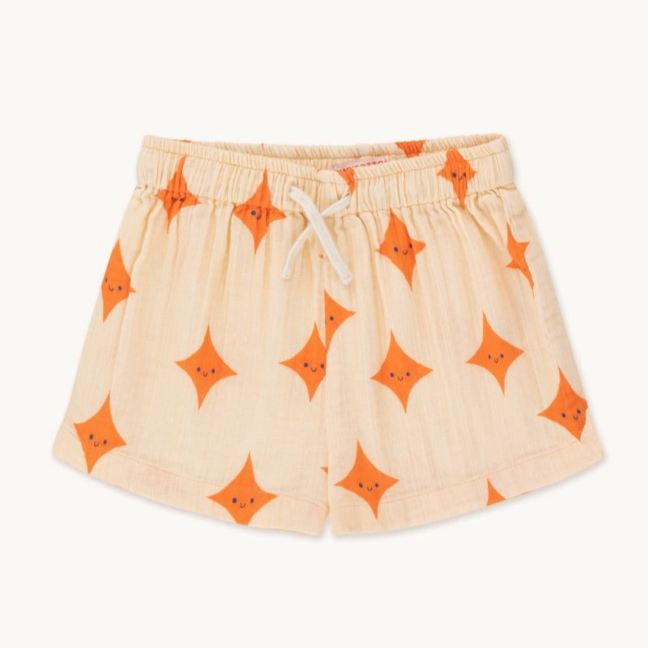 SPARKLE SHORT *light cream/tangerine*