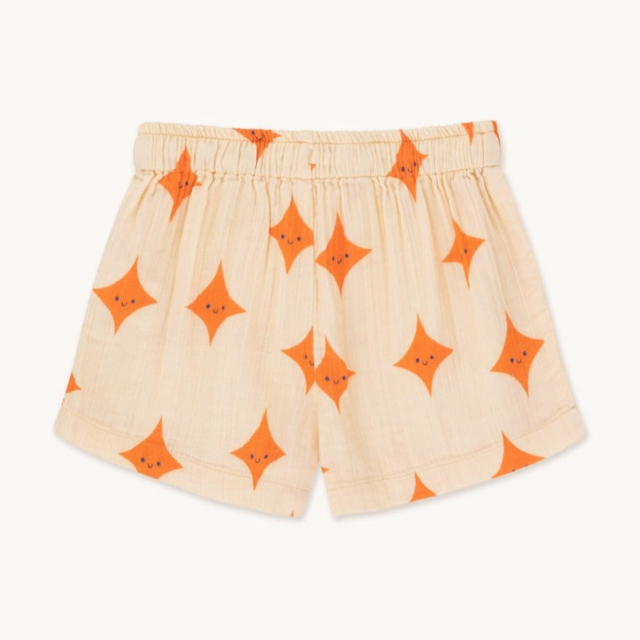 SPARKLE SHORT *light cream/tangerine*