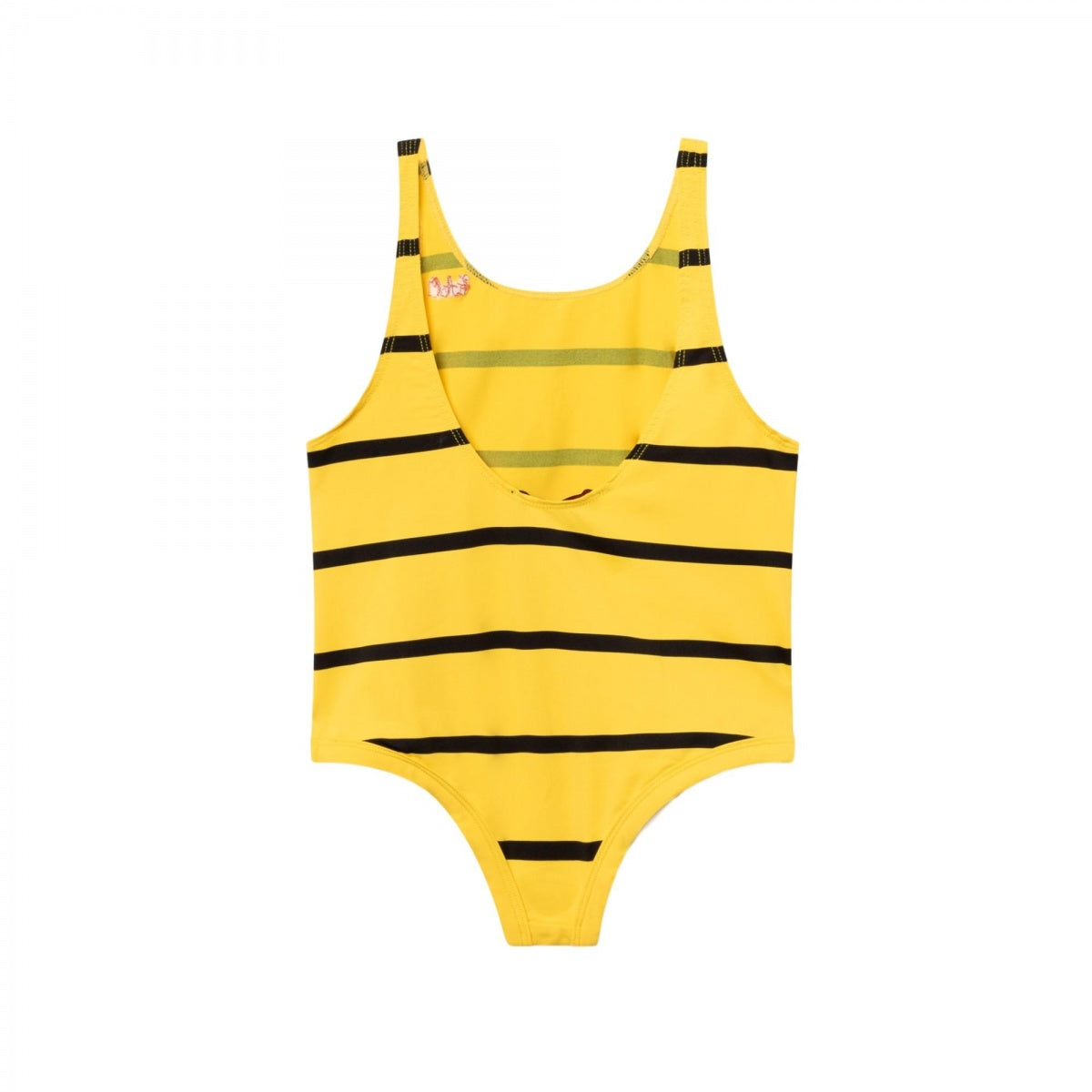 FISH KIDS SWIMSUIT, YELLOW STRIPES - Cemarose Children's Fashion Boutique