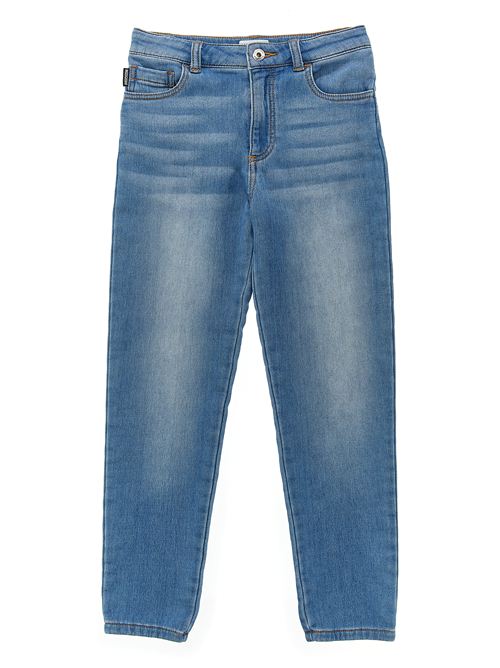 DENIM TROUSERS W BEAR PRINT ON A BACK,BLUE STAR - Cémarose Canada