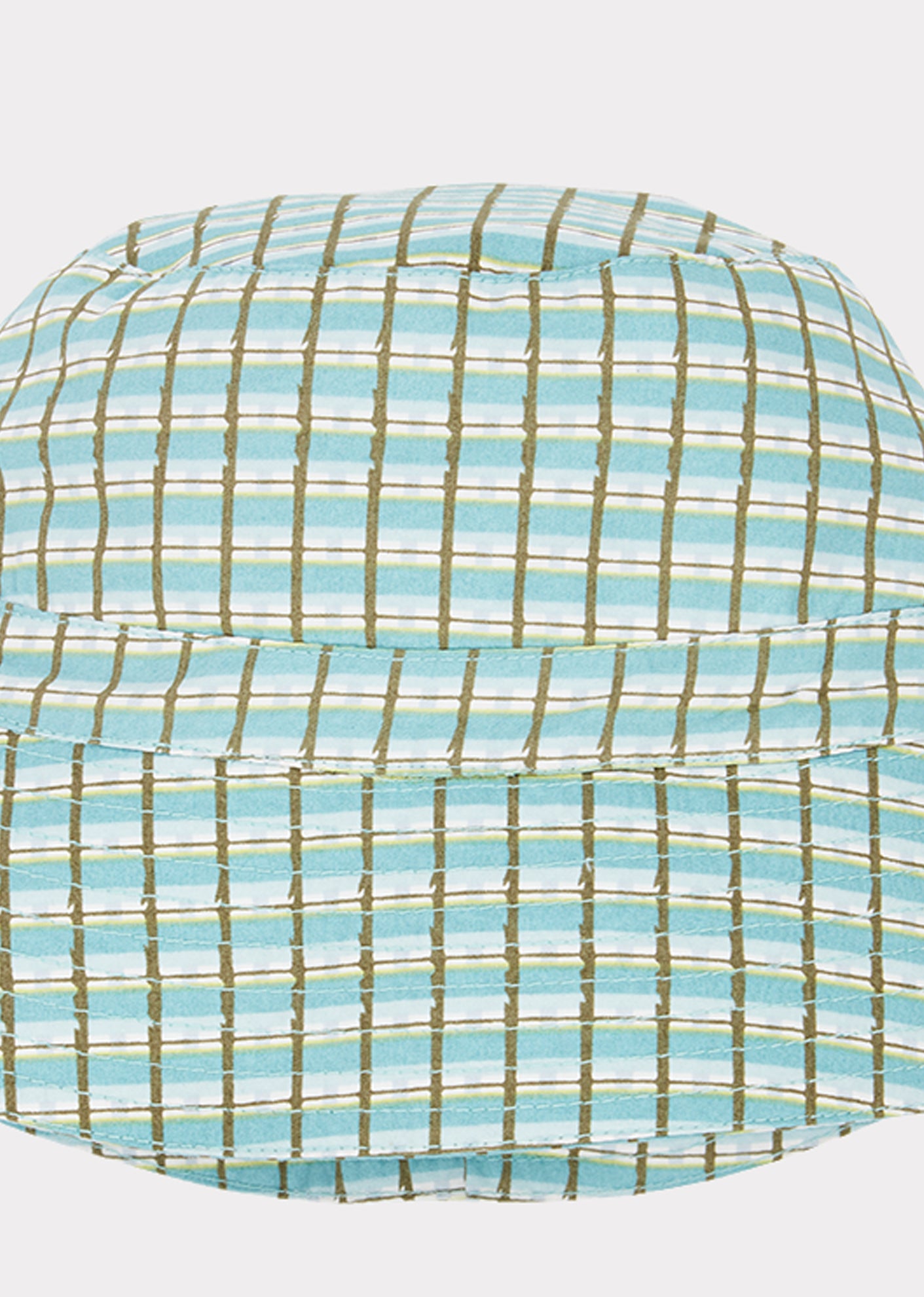 WEMBLEY HAT, TOURMALINE PAINTED CHECK - C??marose Canada